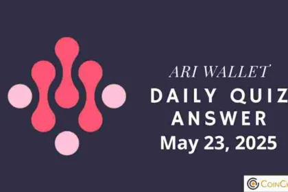 Ari Wallet Today Quiz Answer for May 23, 2025