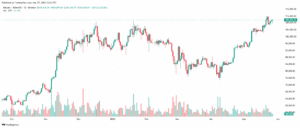 BTC/USD Daily Price Chart. Source: CoinMarketCap