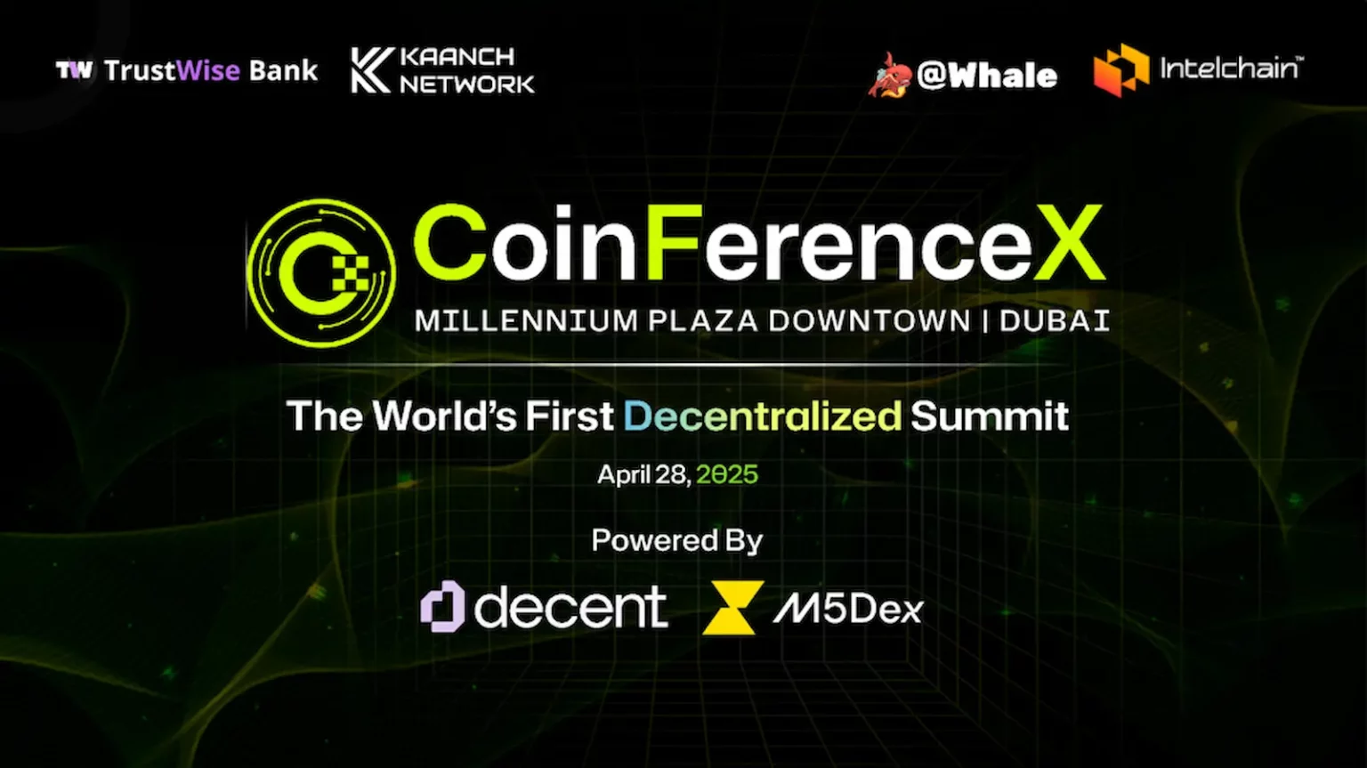 CoinFerenceX Dubai 2025: Where Decentralization Took the Main Stage