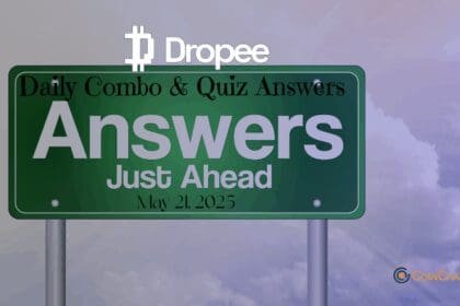 Dropee Daily Combo Answers May 21