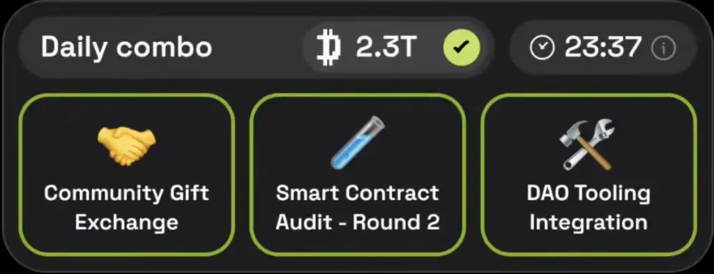 Dropee Daily Combo Boost. Source: Telegram