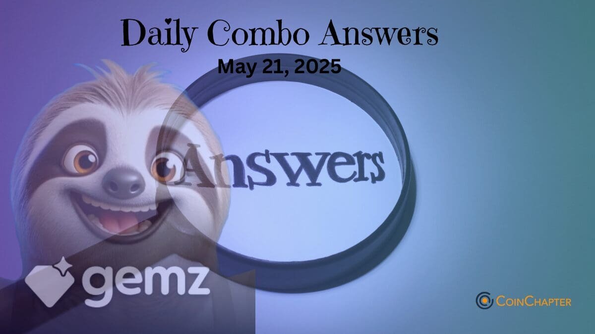 Gemz Daily Combo May 21