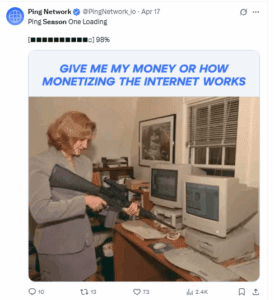 Ping Airdrop current season is running.