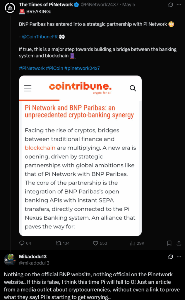 Pi Network price analysis PI coin