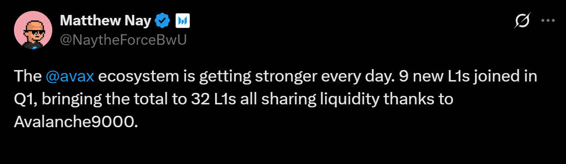Avalanche AVAX Layer 1 L1 Avalanche9000