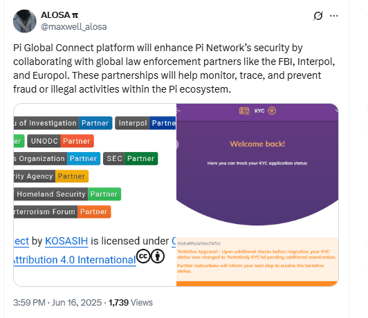 Interpol and FBI Claim Post. Source: ALOSA