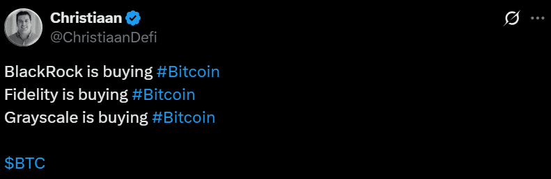 Bitcoin BTC price analysis ETF Inflows
