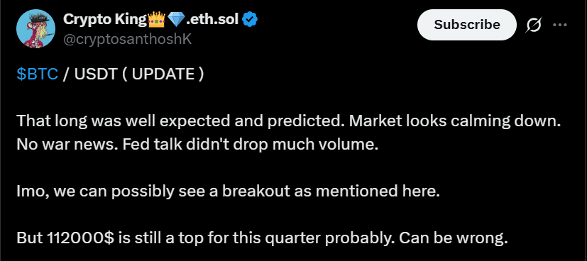 Bitcoin BTC price analysis