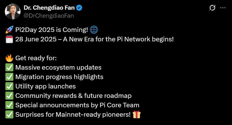 Pi Netwokr Pi2 day Pi coin price