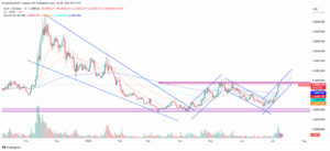 BONK/USD 1-Day Price Chart.