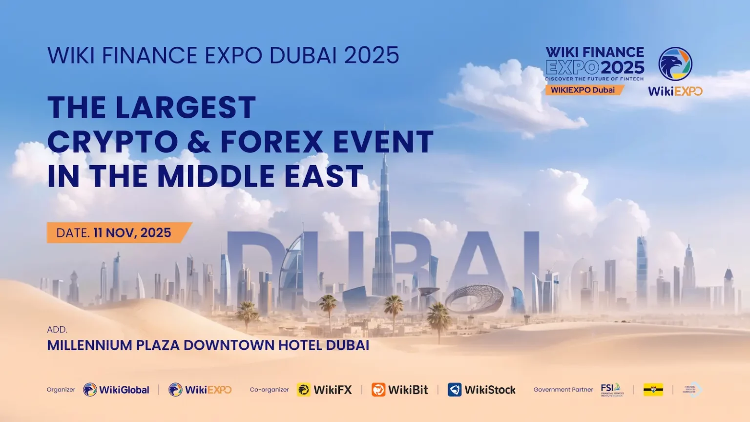 Wiki Finance Expo Dubai 2025: The Middle East's Premier Fintech, Crypto & Forex Event!