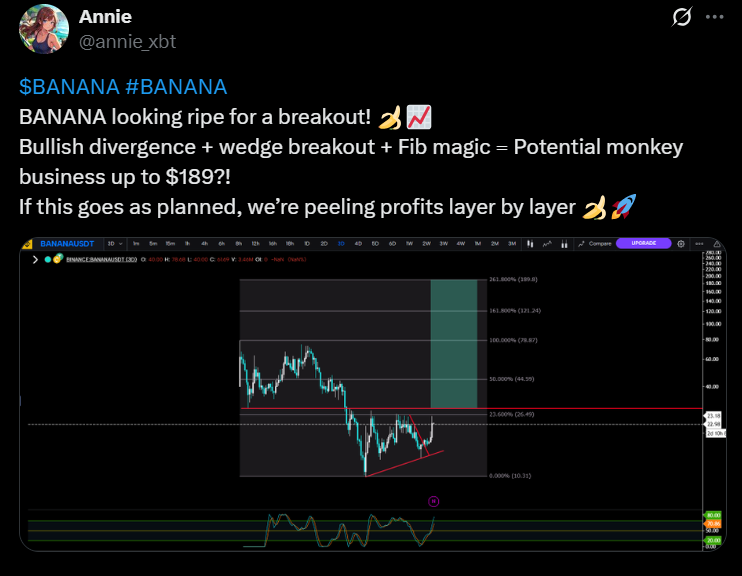 BANANA price analysis