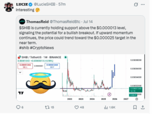 Shiba inu Analysis shared by Lucie Shib