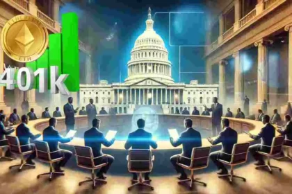 $572M Returns to Crypto as 401(k) Approval Triggers U.S.-Led Buying