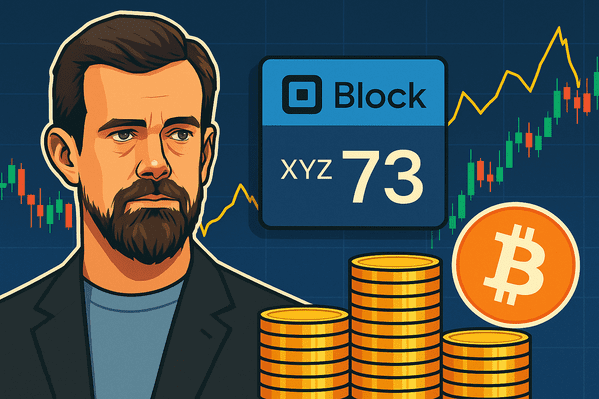 ARK Invest Buys $19M of Jack Dorsey’s Block as Stock Trades at $73