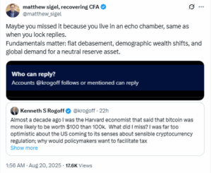 VanEck’s Matthew Sigel responded on kenneth post