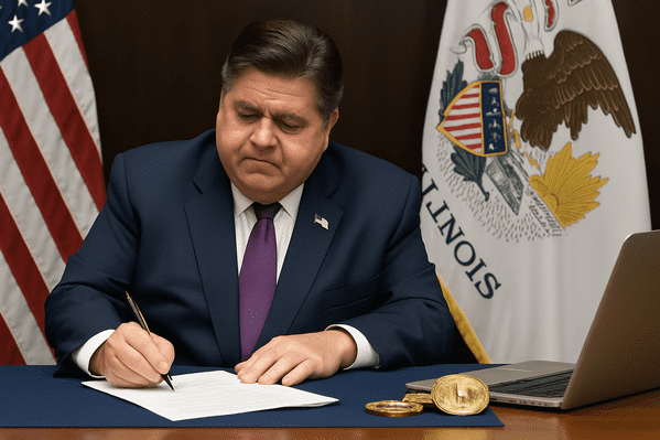Illinois Governor JB Pritzker Signs Crypto Consumer Protection Laws, Criticizes Trump’s ‘Crypto Bros’