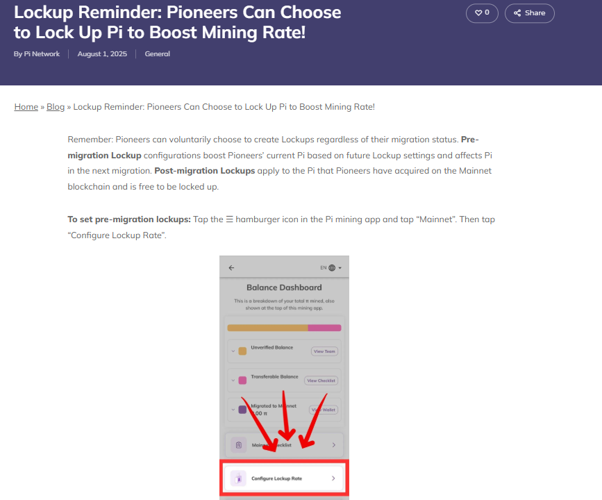 Pi Network Blog. Source: Pi Network