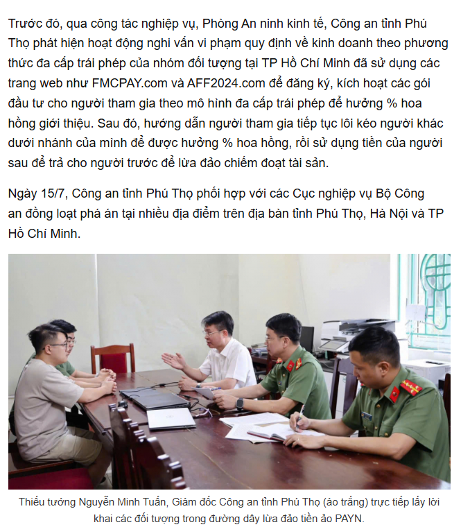 Thiếu tướng Nguyễn Minh TuấnSource: Công an Nhân dân