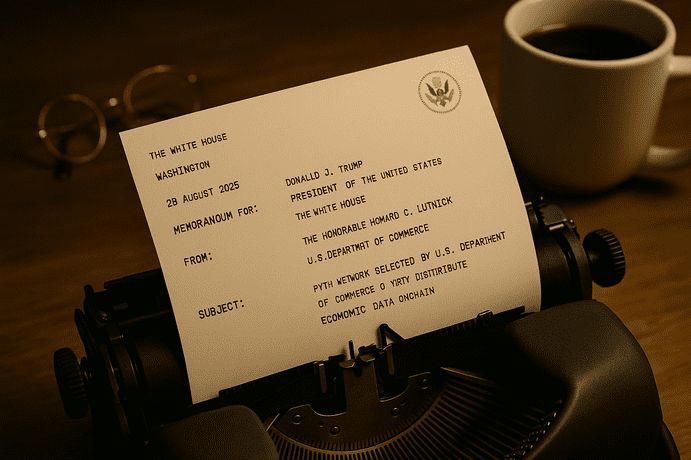 US Government Chooses Chainlink and Pyth to Publish Onchain Economic Data