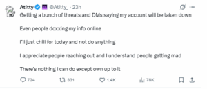 Atitty Faces Harassment After Admission