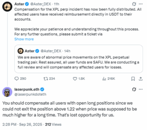 Calls Grow for XPL glitch Compensation Beyond Refunds