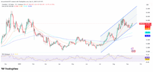 LINK/USD 1-Day Price Chart