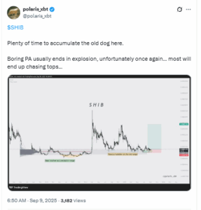 Polaris_xbt Targets $0.00003396 After Accumulation