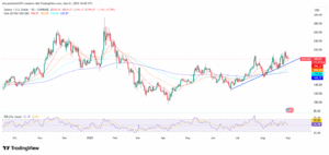 SOL/USD 1-Day Price Chart