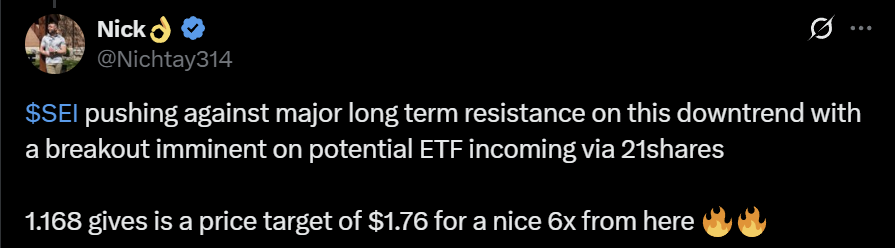 SEI price analysis SUI