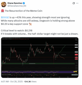 Analysts Eye $0.50 DOGE