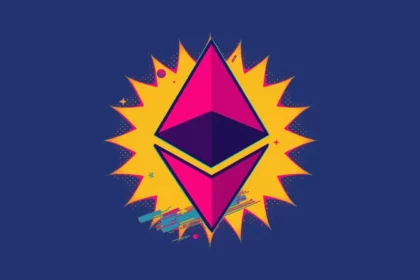 Ethereum logo concept