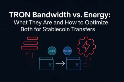 TRON Bandwidth vs Energy