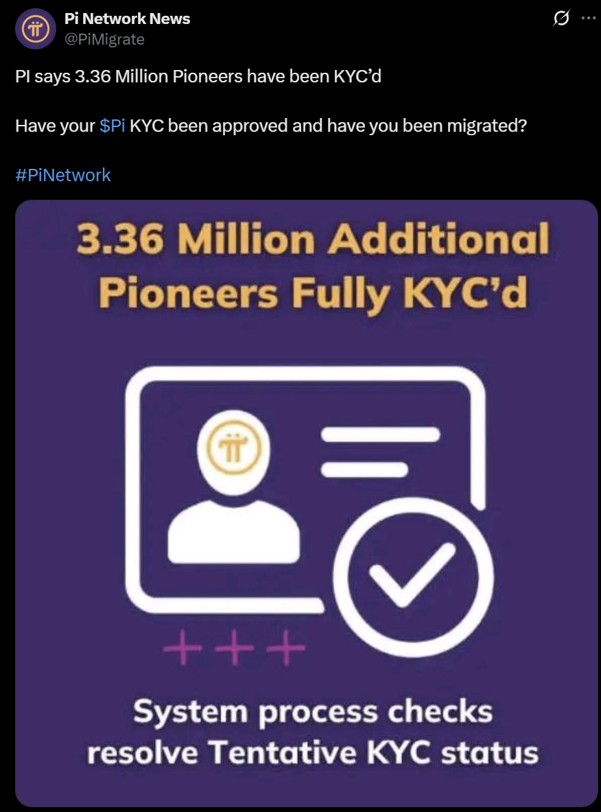 Pi Network KYC customers 