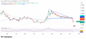XDC/USD 1-Day Price Chart