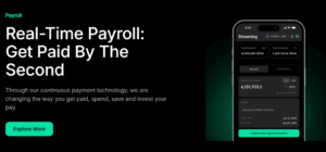 Zebec’s dashboard shows pay-by-second system