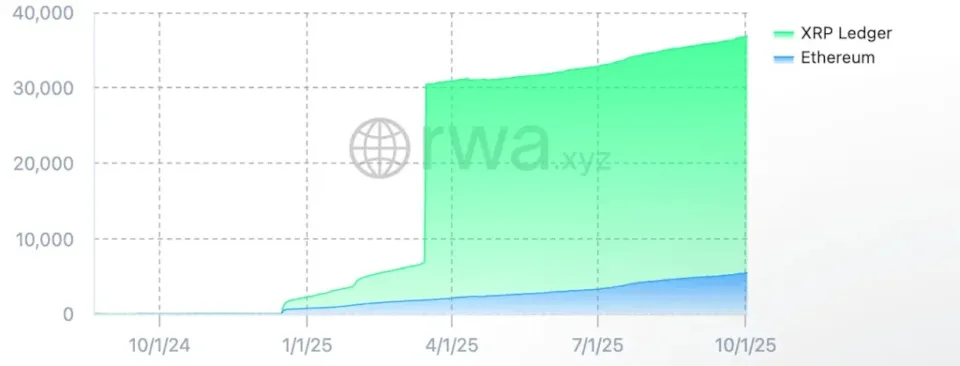 RLUSD Holders XRP vs Ethereum. Source: RWA xyz