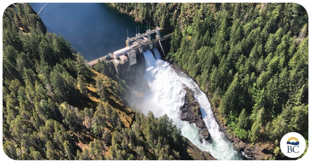 Hydro Power Station in British Columbia. Source: Government of British Columbia