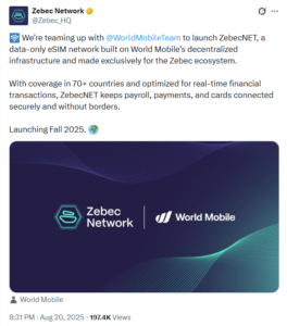 Zebec Launches ZebecNET eSIM Network